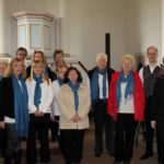 Musikalische Begrüßung der Besucher durch unseren Mösthinsdorfer Heimatchor