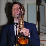 ...aber auch sein Spiel auf dem Saxophone ein Genuss