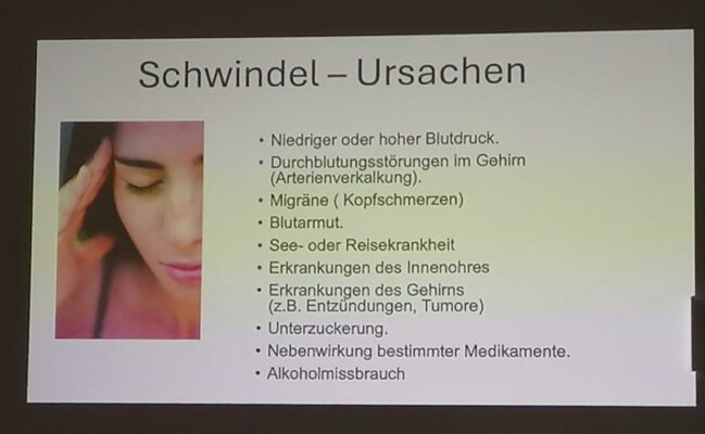 Schwindel Ursachen