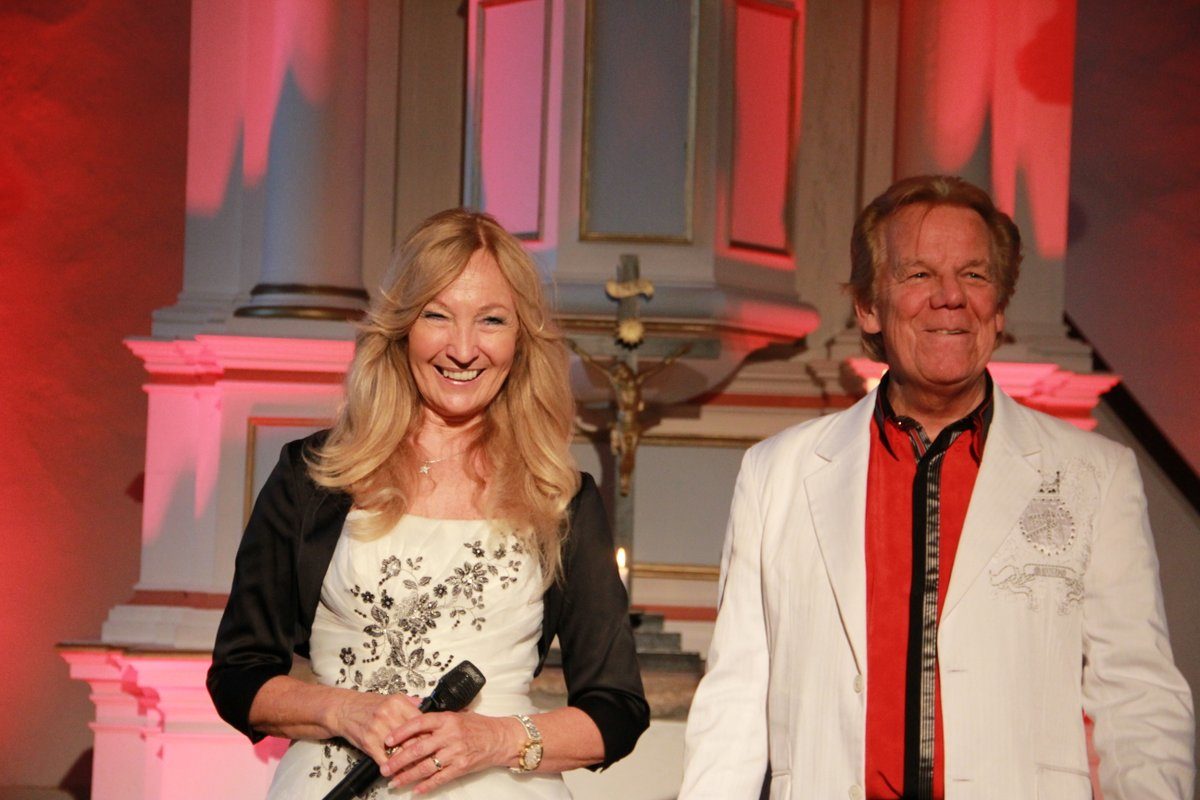 Judith & Mel beim festlichen Konzert in der Kirche Mösthinsdorf