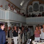 Standing Ovations für Andrew Carrington in der Kirche Mösthinsdorf