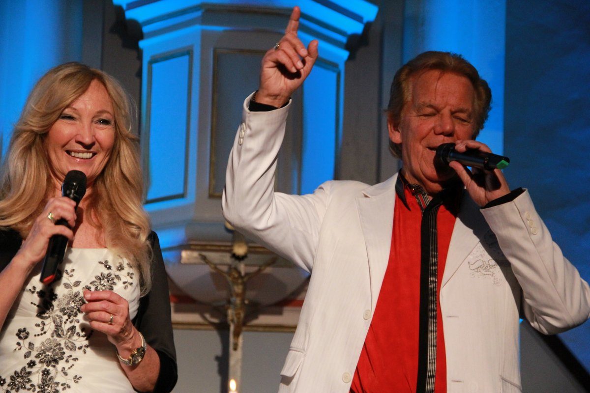 Judith & Mel beim Konzert in Mösthinsdorf
