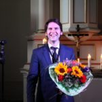 Ein Blumenstrauß als kleines Dankeschön für ein tolles Konzert