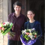Ein blumiges DANKESCHÖN für Cornelia Thiele und Thomas Kieck