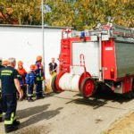 Vorführung der Kinderfeuerwehr Ostrau