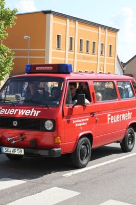 VW Bus der Feuerwehr Mösthinsdorf