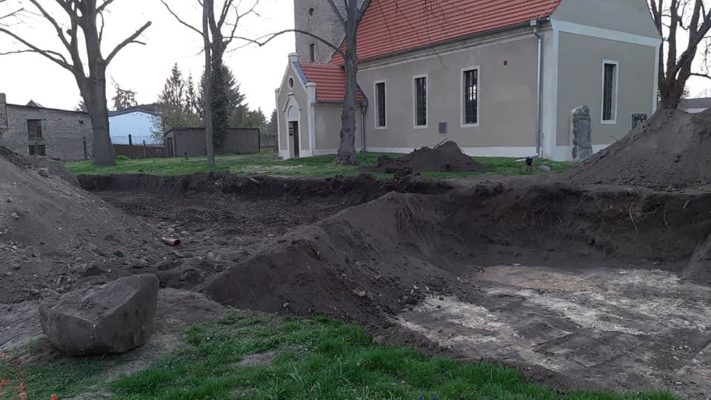 Platz für das neue Haus