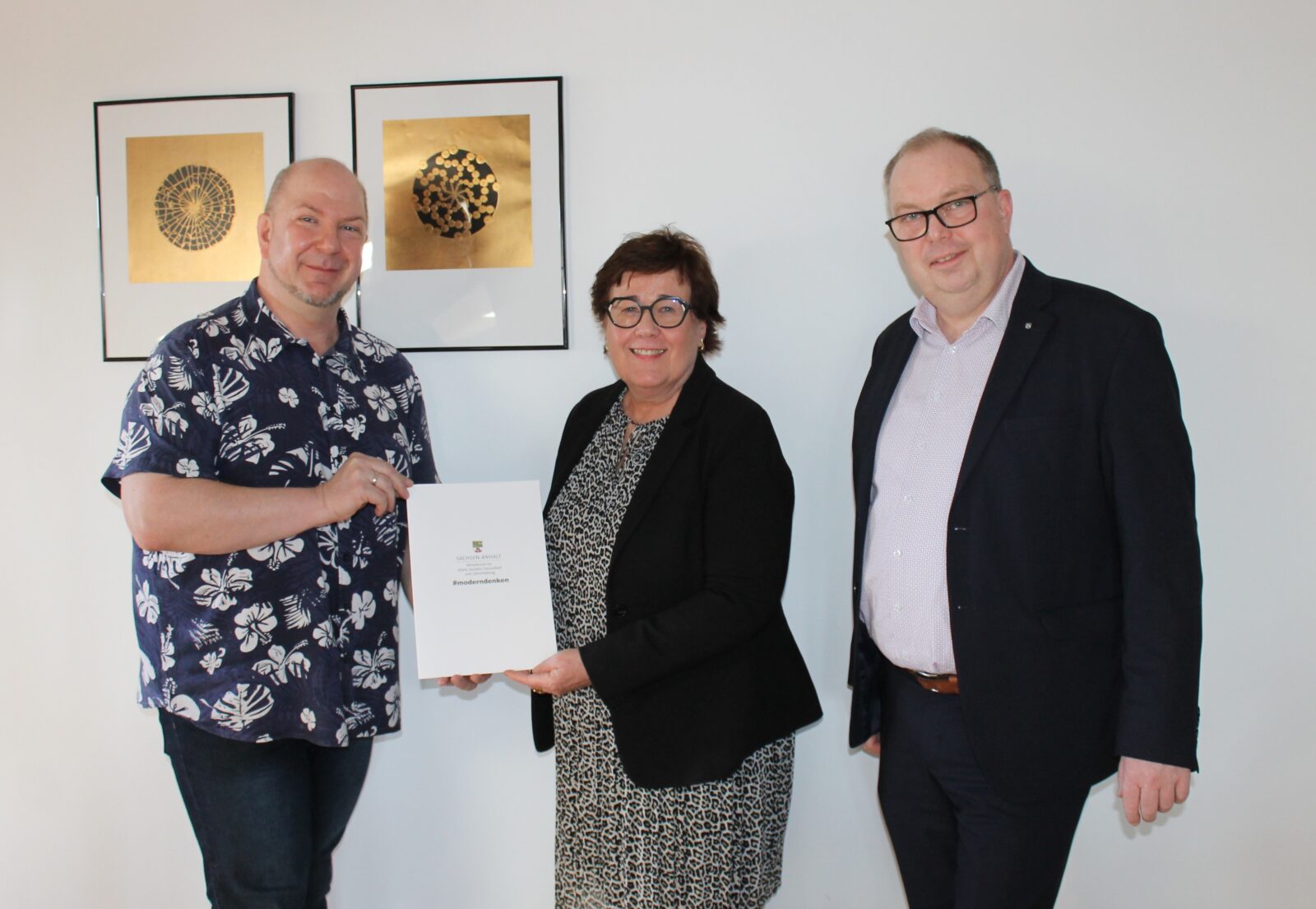 Förderbescheidübergabe_Ministerin