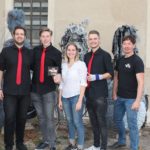 Tick2Loud vor der Rast- und Konzertkirche Mösthinsdorf