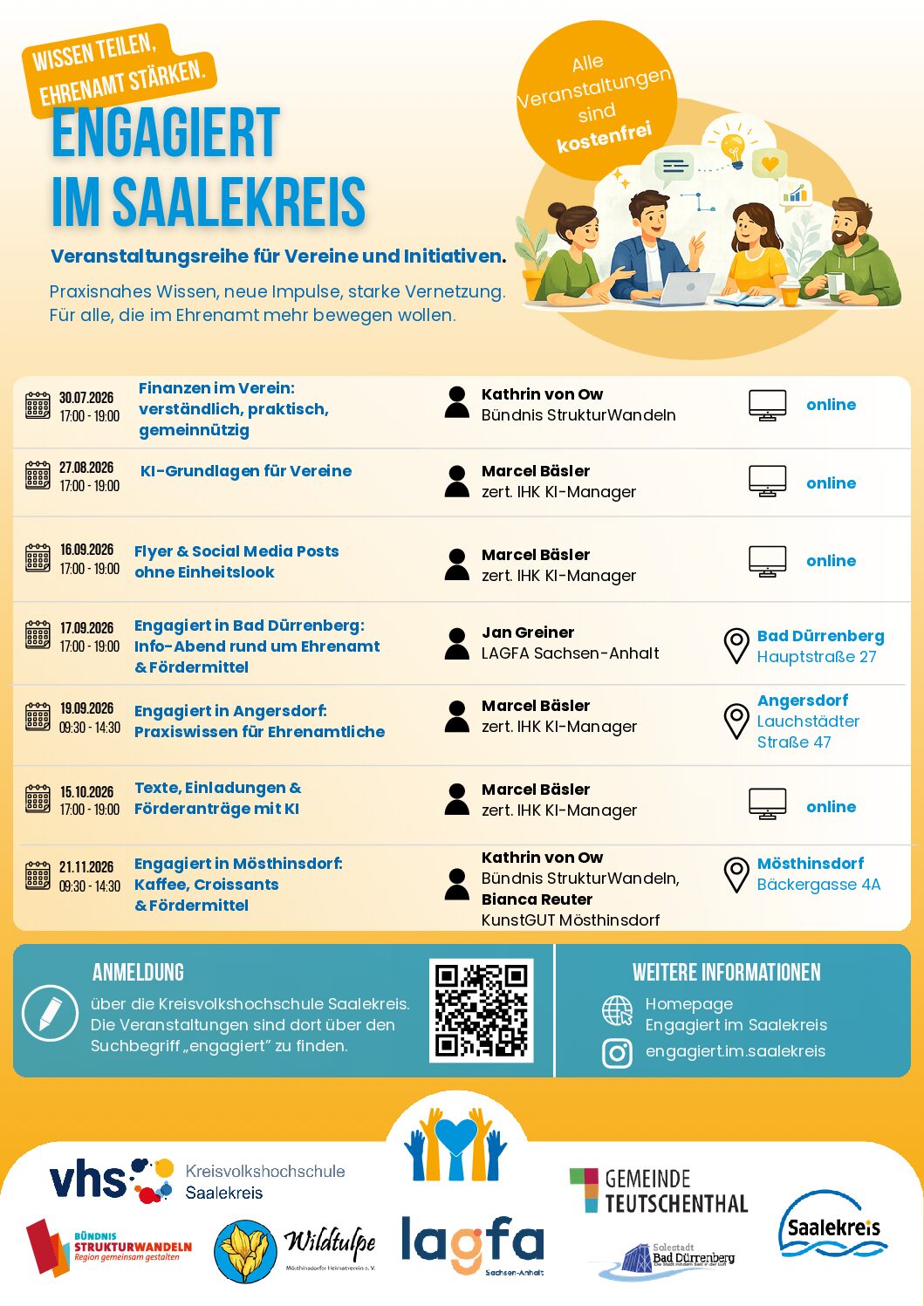 Plakat_Veranstaltungsreihe_Engagiert im Saalekreis