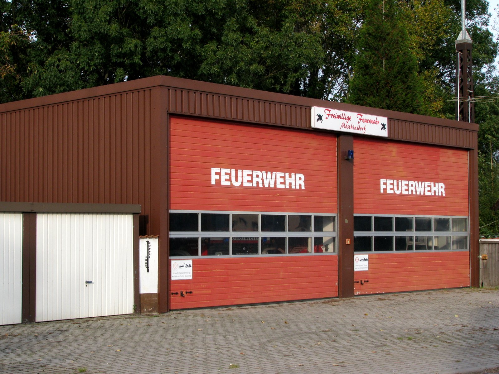 Gebäude der Freiwilligen Feuerwehr Mösthinsdorf
